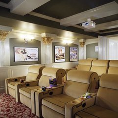 Home Entertainment Interior Design Looks Elegant - Karbonix
