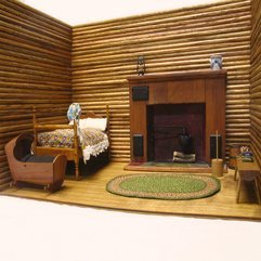 Home Interior Design With Wooden Wall Simple Cabin - Karbonix