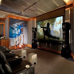 Home Theater Designs Big Rooms Elegant Design - Karbonix