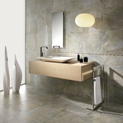 Homely Idea For Creative Scheme For Modern Bathroom Walls Design - Karbonix
