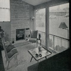 Best Inspirations : Homes With Fireplace Idoor 1950s - Karbonix