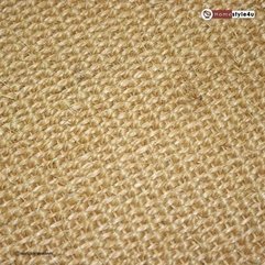 Homestyle4u EShop Sisal Carpet Borders Of Natural Fiber Round In - Karbonix