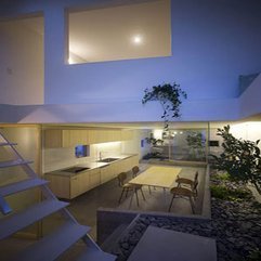 House Indoor Garden Design Minimalist Japanese - Karbonix