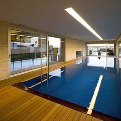 House With An Indoor Pool Modern Glass - Karbonix
