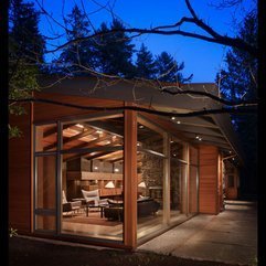 Best Inspirations : House With Forest Environment Glass Wall Real Wood - Karbonix