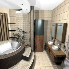 Best Inspirations : How To Decorate A Small Bathroom With The 3d Style Ideas On - Karbonix