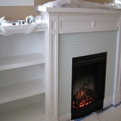I Married A Tree Hugger Built In Fireplace With Shelves - Karbonix