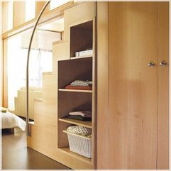 Ideas Bedroom Under Stairs Wooden Storage Fascinating Design - Karbonix