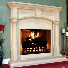 Best Inspirations : Ideas Decorating With Fixed Design Fireplace Mantel - Karbonix