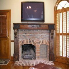 Ideas Decorating With The Lcd Fireplace Mantel - Karbonix