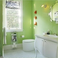 Best Inspirations : Ideas For Bathroom Walls Green Color - Karbonix