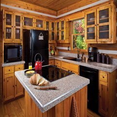 Best Inspirations : Ideas For Decorating With Wood Roof Kitchen Theme - Karbonix