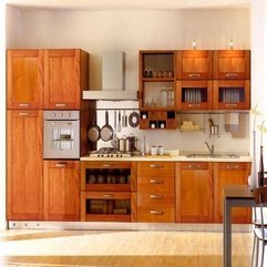 Ideas For Kitchen Brown Cabinet - Karbonix