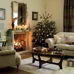 Best Inspirations : Ideas For Living Rooms With Christmas Tree Interior Decorating - Karbonix