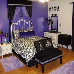 Ideas For Teenage Girl With Purple Color Cute Bedroom - Karbonix