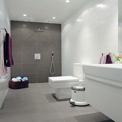 Best Inspirations : Ideas Gray Bathroom Contemporary Fresh - Karbonix