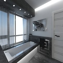 Ideas Gray Bathroom Wonderful Inspiration - Karbonix