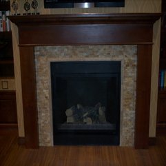 Best Inspirations : Ideas Marvelous Slate Tile Fireplace Surround With Black - Karbonix