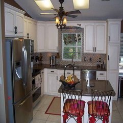 Ideas Small Spaces With Iron Chair Kitchen Remodel - Karbonix