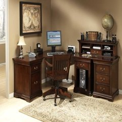 Ii Home Office Elegant With Wooden Furniture Dijon - Karbonix