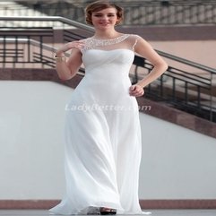 Best Inspirations : Illsuion Neck White Composite Chic Red Carpet Evening Dress - Karbonix