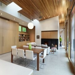 Best Inspirations : Imaginative Canada Contemporary House Cozy Dining Room Side - Karbonix