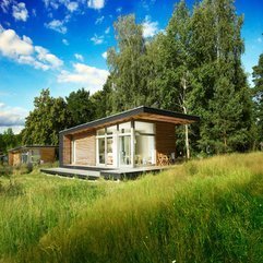 Impressive Design Photos Gallery Small Modern Prefab Home Sommerhaus Attractive Design - Karbonix