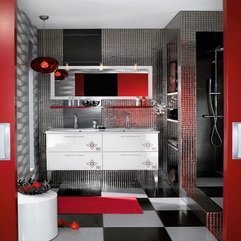 Impressive Red Bathroom Ideas Daily Interior Design Inspiration - Karbonix
