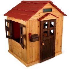Indoor Play House Wooden Kids - Karbonix