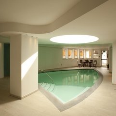 Best Inspirations : Indoor Swimming Pool Design Minimalist Contemporary - Karbonix