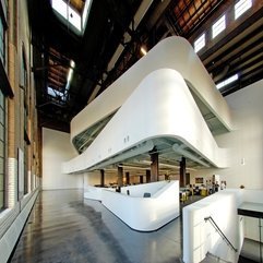 Industrial Office With White Elegant Concept Modern Model - Karbonix