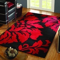 Inexpensive Rugs Hot Red - Karbonix