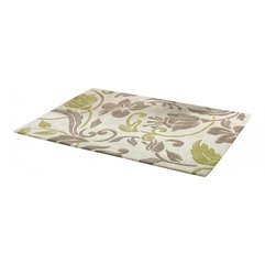 Infinite Damask Natural Green Rug Only Available At Carpet Runners UK - Karbonix