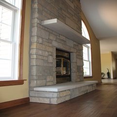 Best Inspirations : Interior Awesome Living Room Interior Adorable Stone Fireplace - Karbonix