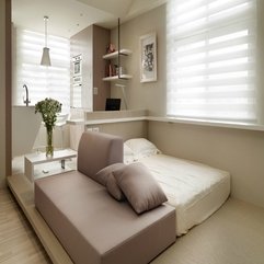 Best Inspirations : Interior Compact Small Living Apartment With Super Stream Lined - Karbonix