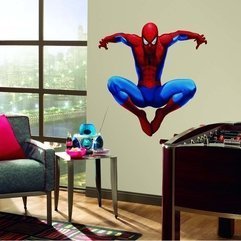 Interior Creativity Ideas Spiderman Wall - Karbonix