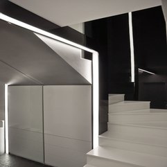 Best Inspirations : Interior Design By Jovo Bozhinovski Stairs Modern Apartment - Karbonix