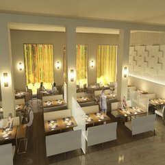 Interior Design Sleek Restaurant - Karbonix