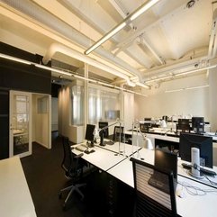 Interior Design With Hanging Lamp Modern Office - Karbonix
