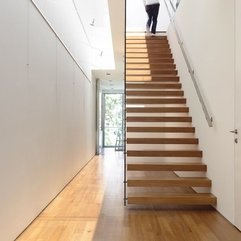 Best Inspirations : Interior Elegant Wooden Staircase In The Singapore Home Interior - Karbonix