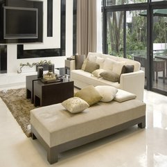 Best Inspirations : Interior Fabulous Living Space With Comfortable Sofas And Pillow - Karbonix