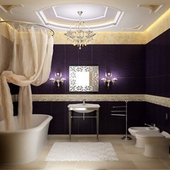 Interior Lavender Bathroom Design With Luxurious Ideas With Silk - Karbonix