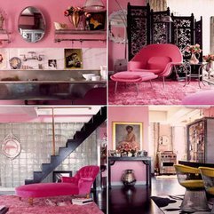 Interior Lovely Pink Interior Design Ideas Interesting Pink - Karbonix