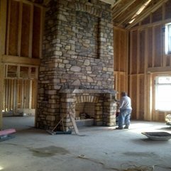 Interior Pictures Of Stone Fireplaces Spectacular Large Stone - Karbonix