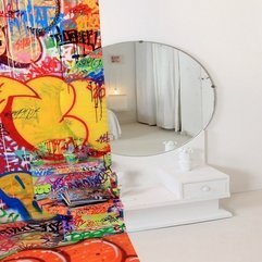 Best Inspirations : Interior Sensational Panic Room Interior With Abstract Decoration - Karbonix