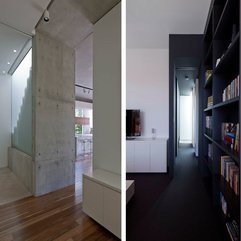 Interior Two Level Minimalist Modern Home Interior Design Black - Karbonix