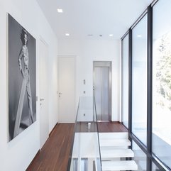 Best Inspirations : Interior Two Levels Contemporary White Home Interior Design By - Karbonix