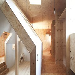 Interior Wooden Hallway The Ant House Modern Japanese - Karbonix