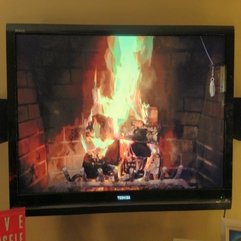 IPhone Or IPad Apple TV Cozy Fireplace Practical IStuff - Karbonix