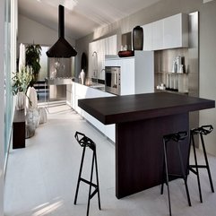 Best Inspirations : Italian Kitchen Concept With Large Warmer Kitchen Open Plan - Karbonix